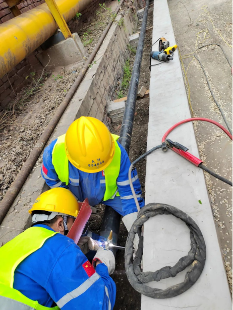 努力圖樹立，庶幾終有成——記燃氣事業部CNG加氣站進氣管道改造